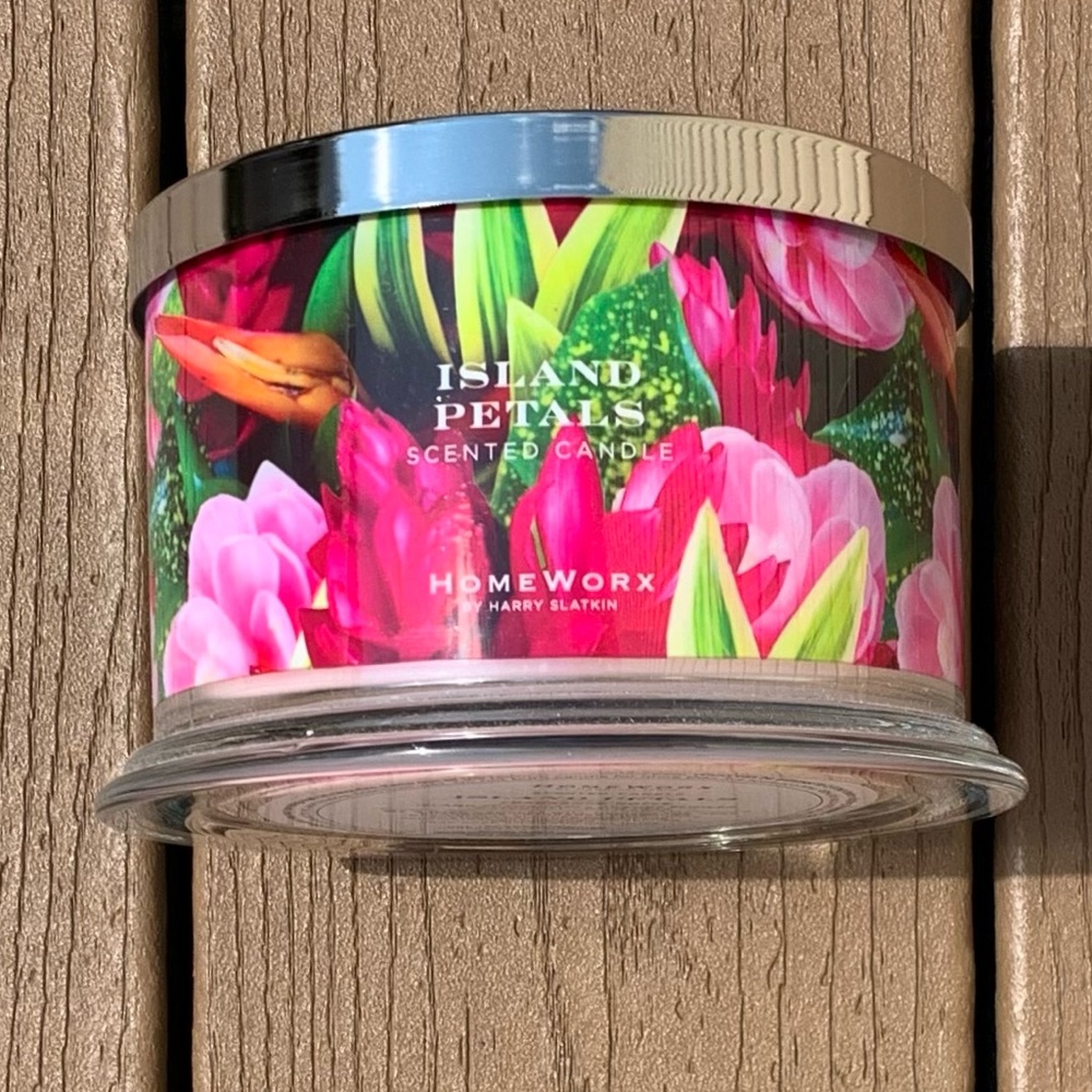 🆕HARRY SLATKIN “ISLAND PETALS” 4 WICK CANDLE NWT!